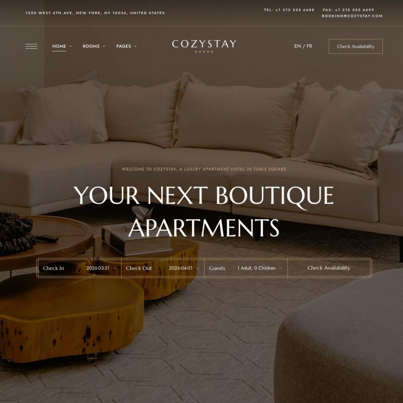 CozyStay Apartment Hotel